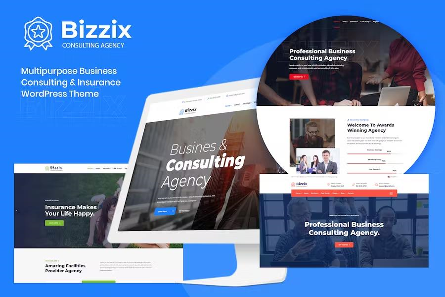 BIZZIX – MULTIPURPOSE BUSINESS WORDPRESS THEME